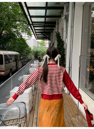 pocket corduroy skirt