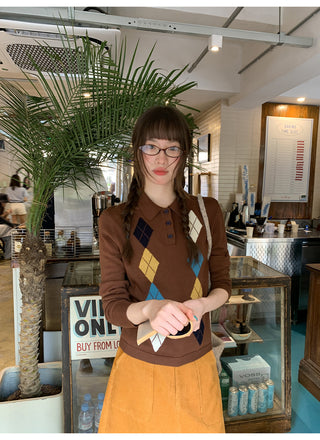 pocket corduroy skirt