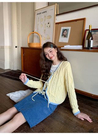 pocket corduroy skirt