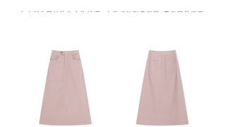 curved pocket skirt