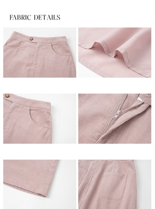 curved pocket skirt