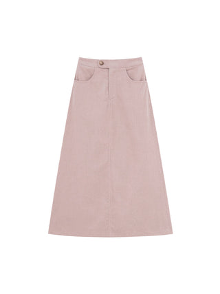 curved pocket skirt