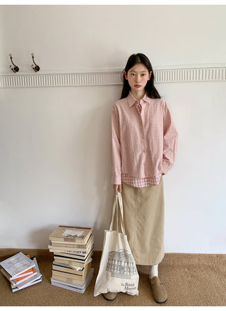 curved pocket skirt