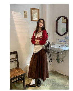 cross belt skirt