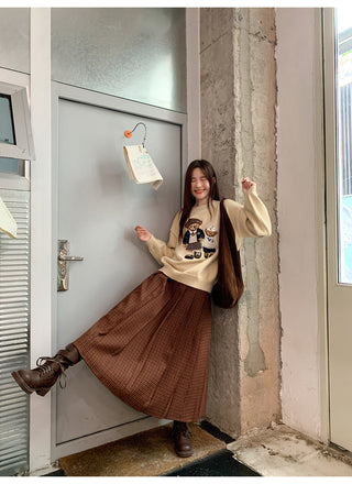 cross belt skirt