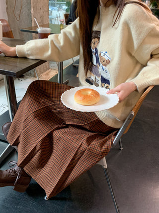cross belt skirt