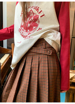 cross belt skirt