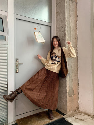 cross belt skirt