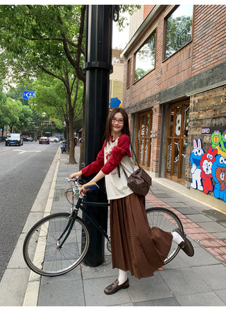 cross belt skirt