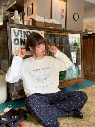 corduroy floral pants