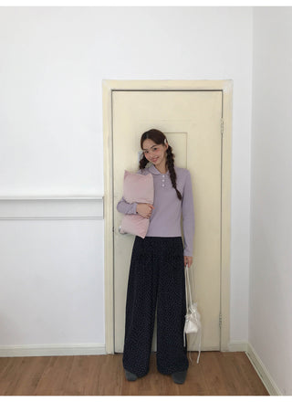 corduroy floral pants