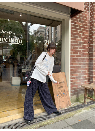 corduroy floral pants