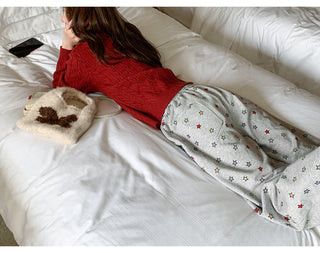 printed sweatpants