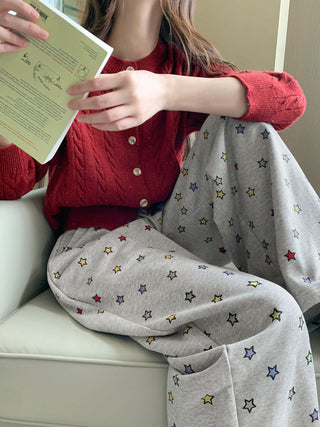 printed sweatpants