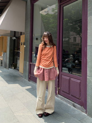 split waist pants