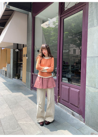 split waist pants