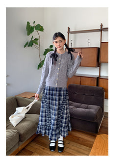 colored dot sweater