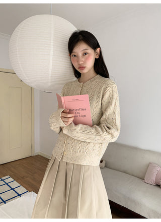 colored dot sweater