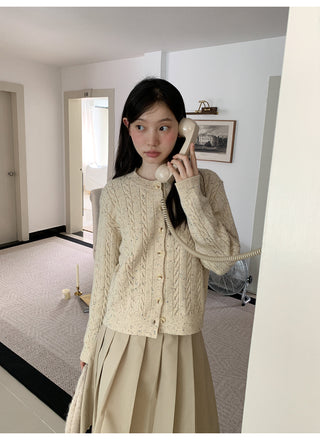 colored dot sweater