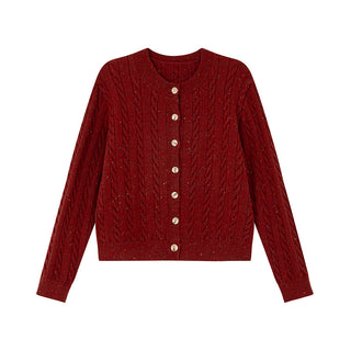 colored dot sweater