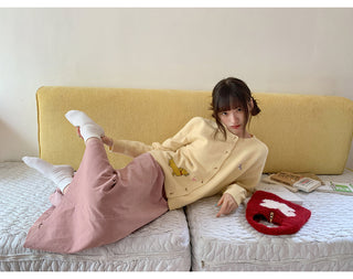 butterfly knit cardigan