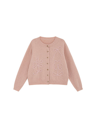 yarn line cardigan