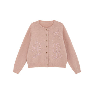 yarn line cardigan