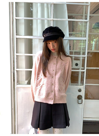 yarn line cardigan