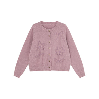 yarn line cardigan