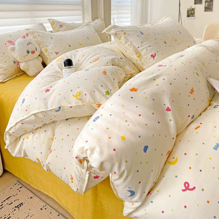 Rainbow Dot Bedding Set