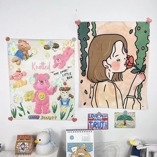 Korean Oil Painting Tapestry