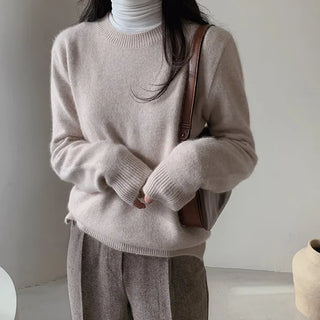 Fleece-lined turtleneck top (11 colors)