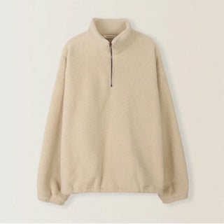 Half-zip fleece anorak