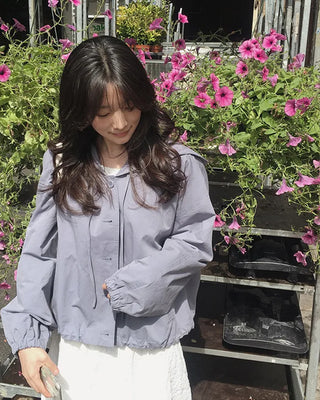 Cotton military jacket
