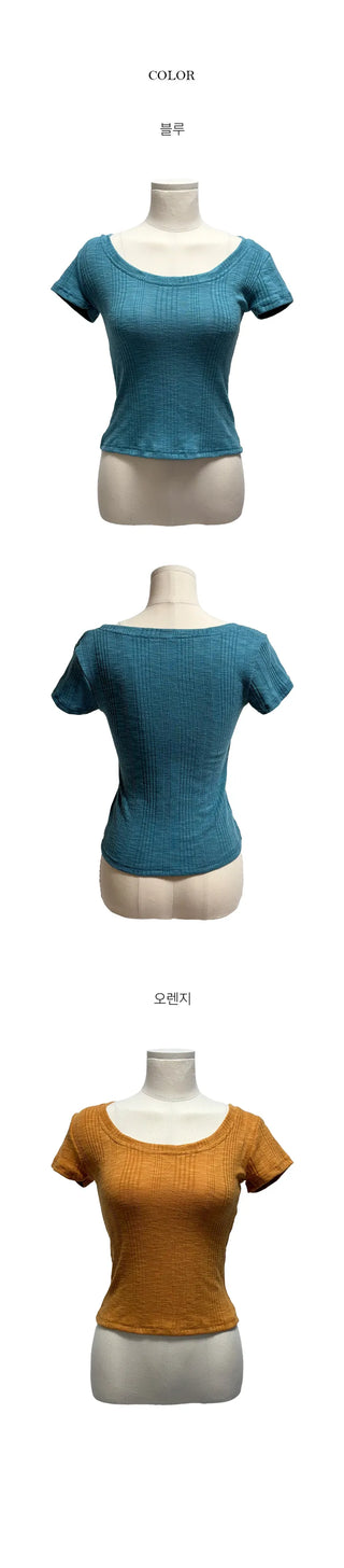 Hoka Round Ribbed Short Sleeve T-shirt
