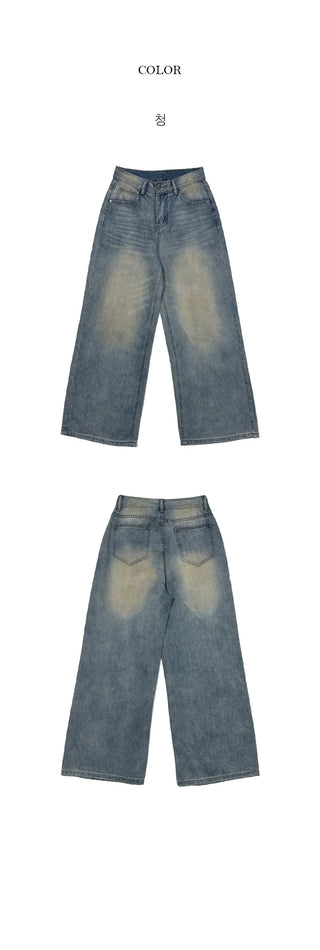 Mark Teen Washed Wide Pants