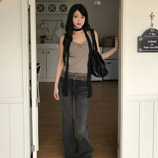 New Lace Twist Sleeveless