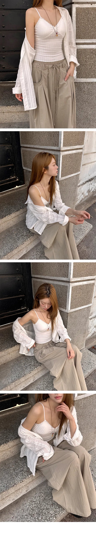 Marie Lace Cap Sleeveless