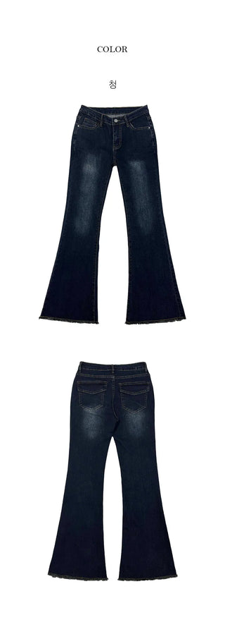 Kabi Hip Bootcut Pants