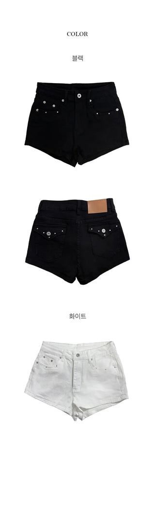 Rian Studded Shorts
