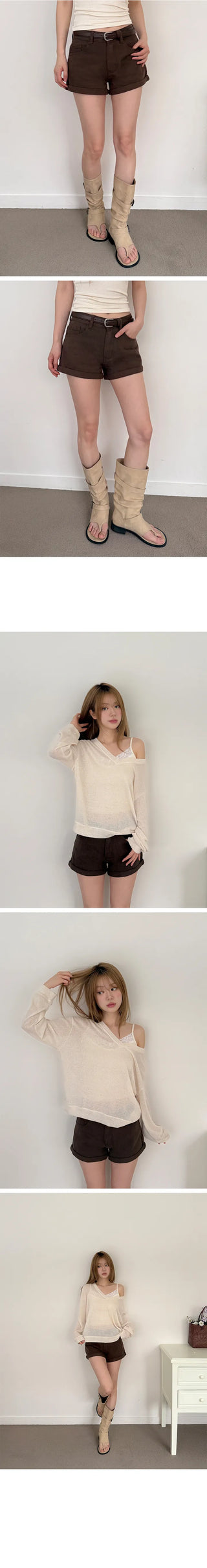 Moki 3/4 Roll-up Shorts
