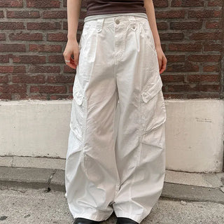 Digest Pintuck Cargo Wide Pants
