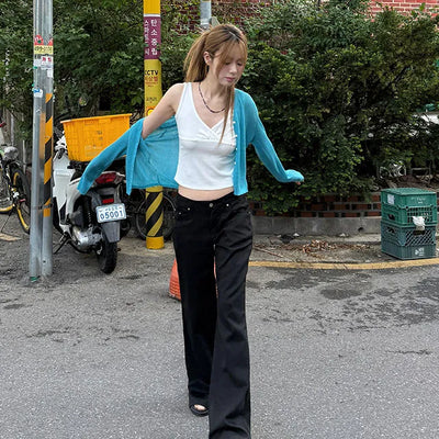 Coca Basic Low Bootcut Cotton Pants