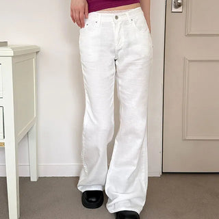 Coca Basic Low Bootcut Cotton Pants