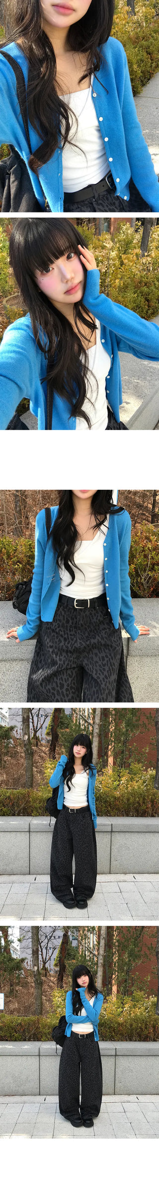 Soap Soft V-Neck Long Sleeve Cardigan