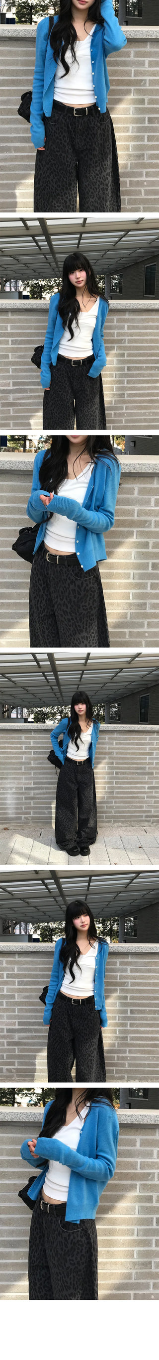 Soap Soft V-Neck Long Sleeve Cardigan