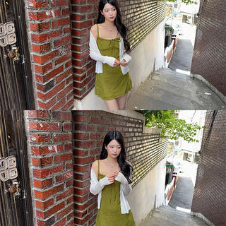 Belly Delicate Fit Color Cardigan