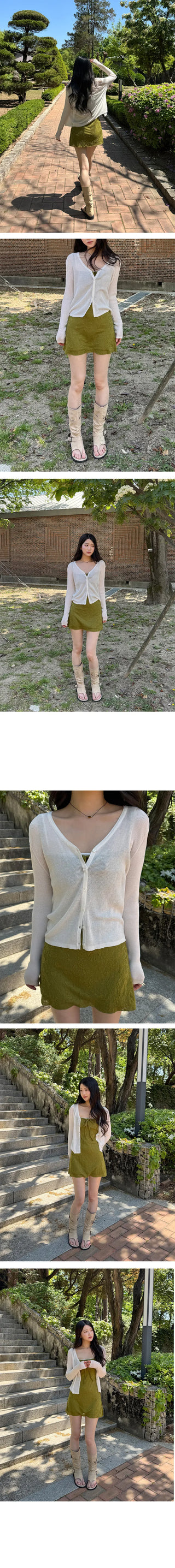 Belly Delicate Fit Color Cardigan