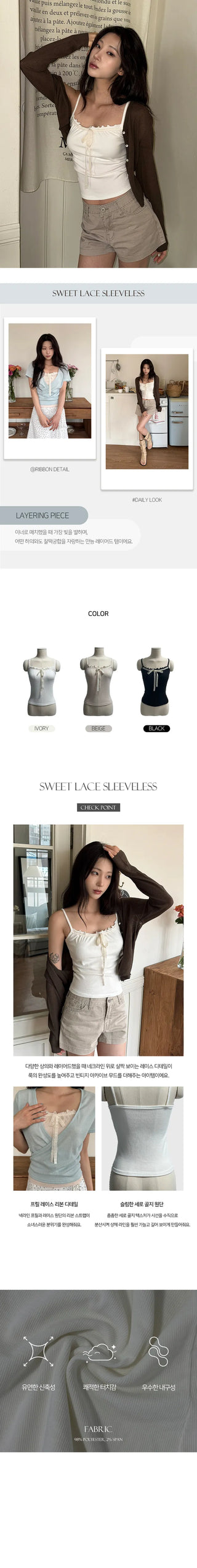 Sweet Lace Sleeveless