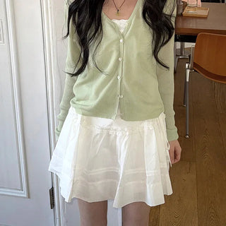 Muco Layered Strap Lace Dress